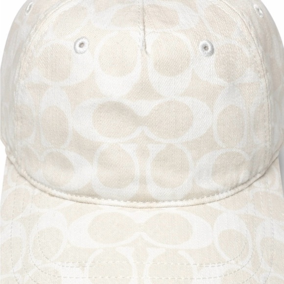 Coach Signature C Chalk Baseball Hat - Picture 6 of 12